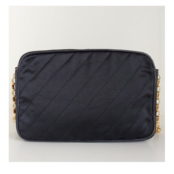 CHANEL Quilted Satin Camera Bag with Bijoux Chain - Picture 4 of 16